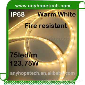 SMD5730 high quality 1125lm 24v waterproof black light led strips